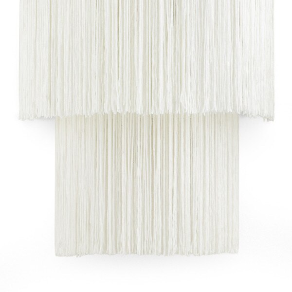 Cabaret Fringe Sconce (Ivory) Macro 4